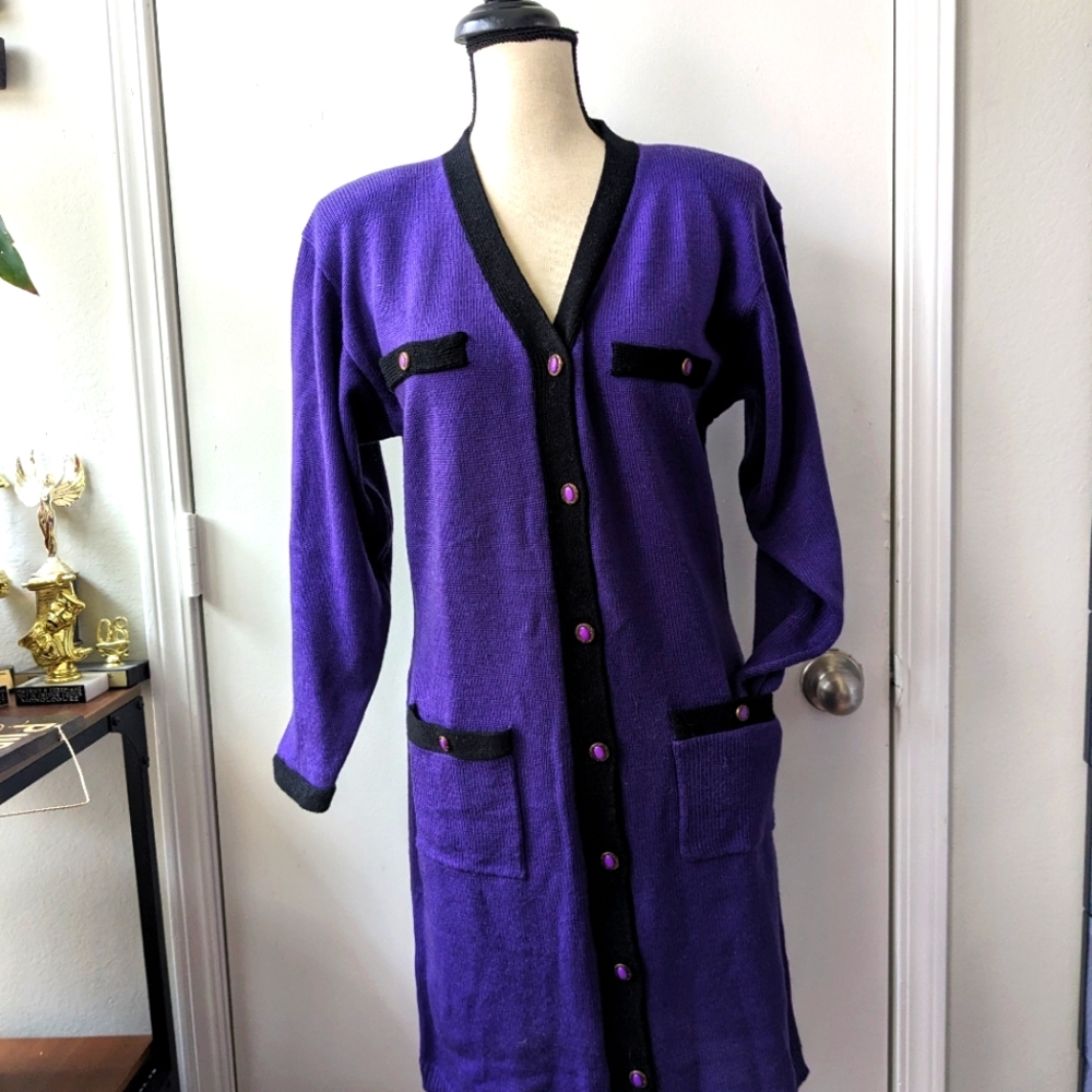 Amilano Collection Vintage Sweater Dress Large